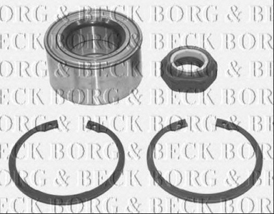 BORG & BECK bwk415 -  Комплект подшипника ступицы колеса